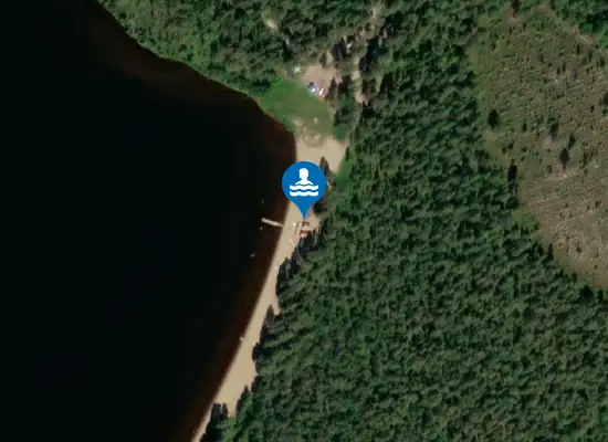 Badplats Stamsjöbadet, Åsele