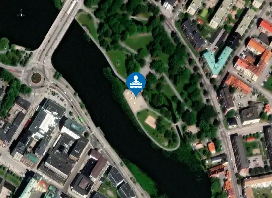 Badplats Stadsparkens Strand, Eskilstuna