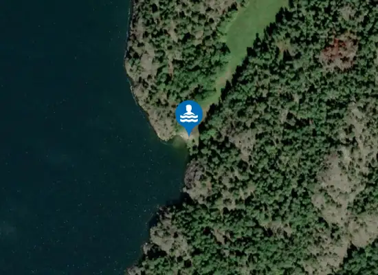 Badplats Andra pumpviken, Nynäshamn