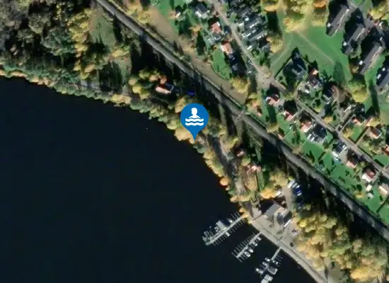 Badplats Strandbaden, Falun
