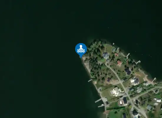 Badplats Buskudden, Vaxholm