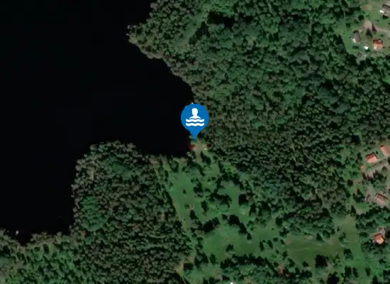 Badplats Sjöbackavikens badplats, Motala