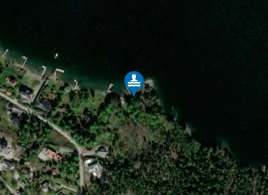 Badplats Talluddens bad, Tyresö