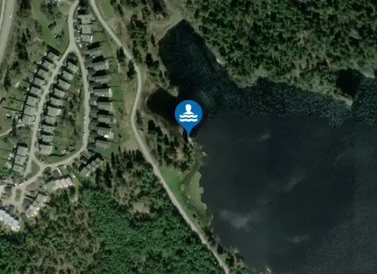 Badplats Badplats Kvarnsjön, Värmdö