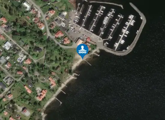 Badplats Stora Enens strand, Kungsbacka
