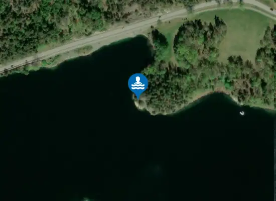 Badplats Badplats Kalsongberget, Värmdö