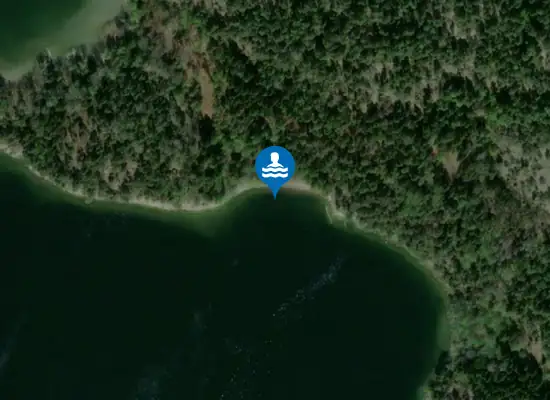 Badplats Trälhavsstrand, Värmdö