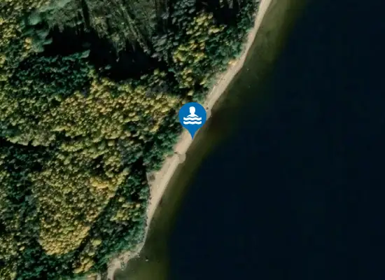 Badplats Långsand, Hudiksvall