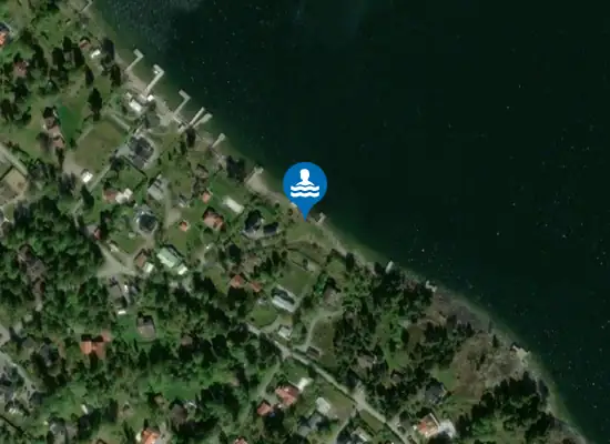 Badplats Kadettbryggan, Vaxholm