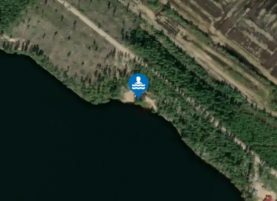 Badplats Finnsjönbadet, Ljusdal