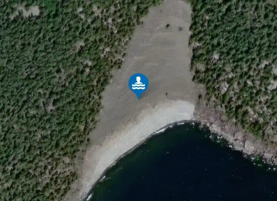 Badplats Trädesmalen, Kramfors