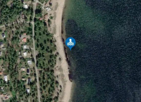 Badplats Storsand, Hudiksvall