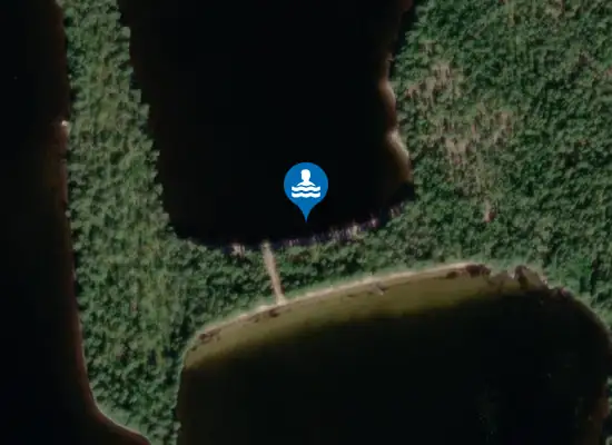 Badplats Norra Pånstranden, Berg