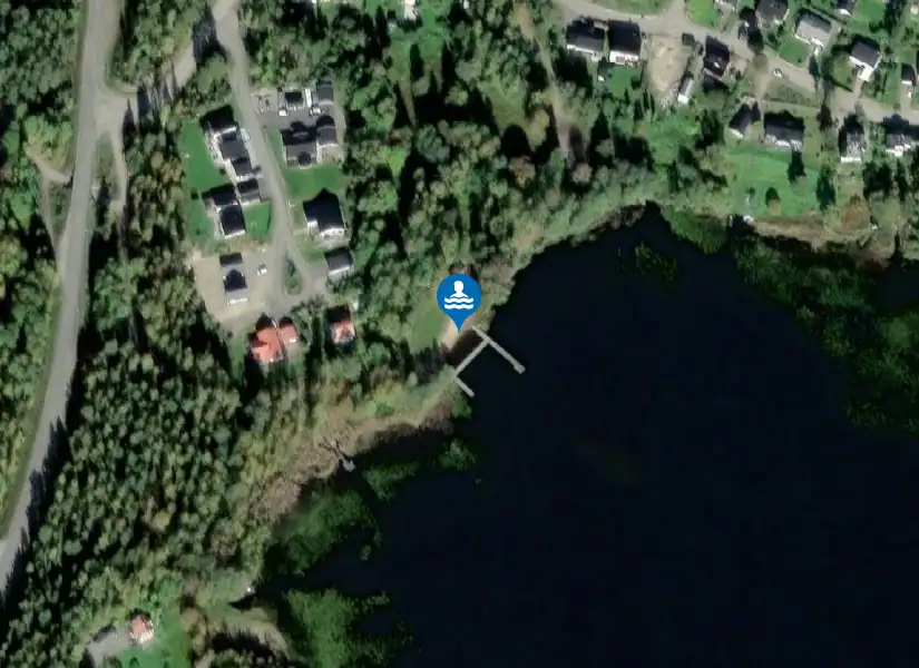 Färsjön från satellit