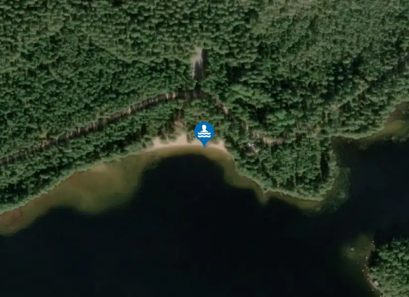 Glimmingen från satellit