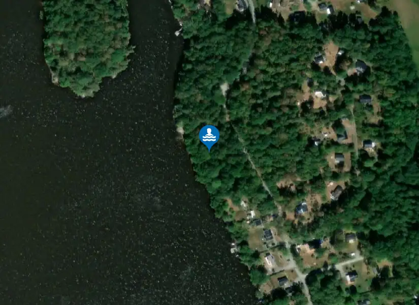 Gravlången från satellit