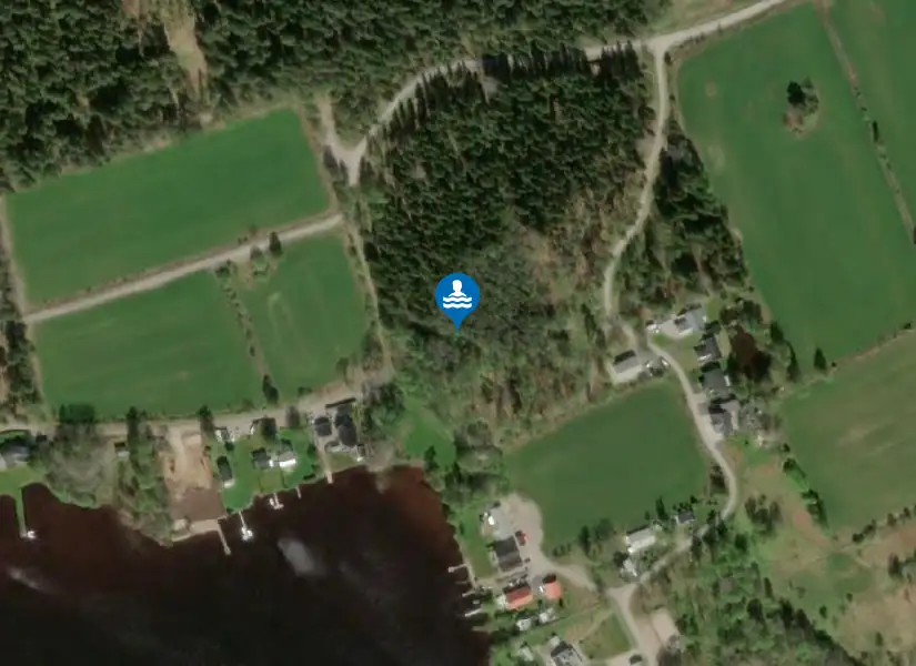 Grumlan, Sandlandet från satellit