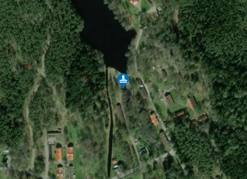 Gryten, Grytgöl från satellit