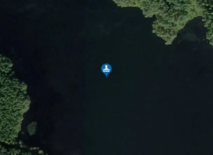 Grytenbadet från satellit