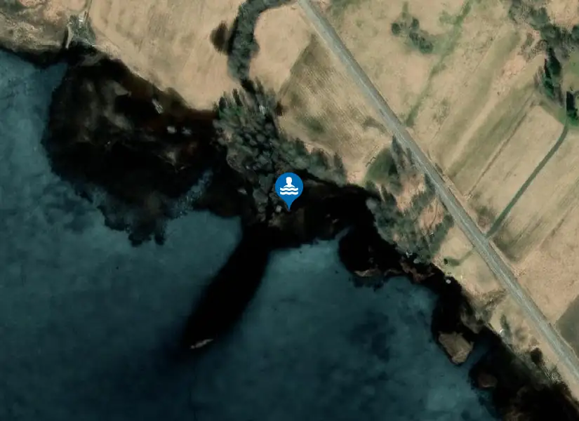 Gunnern Årbotten från satellit