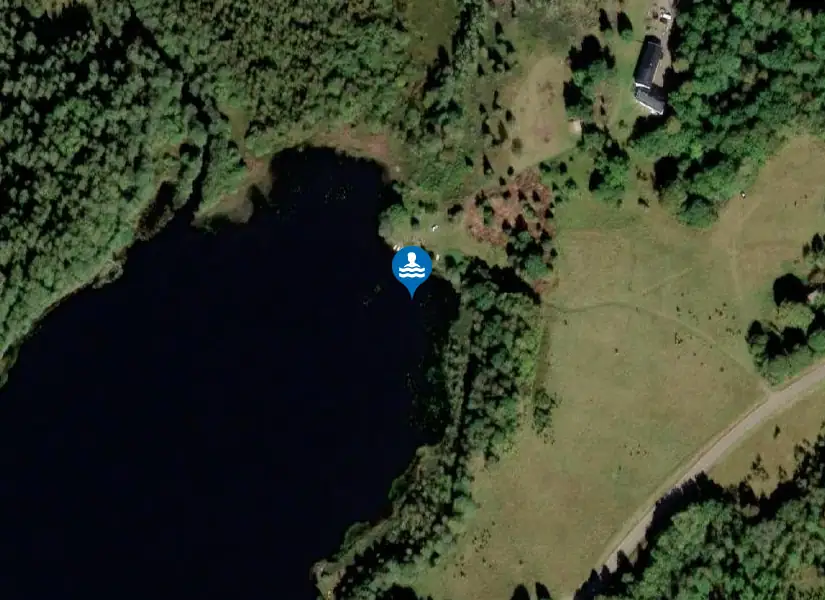Gyltigesjön från satellit