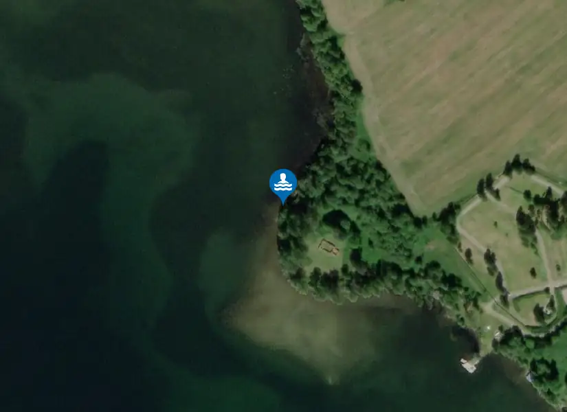 Gällö, Fjällsta från satellit