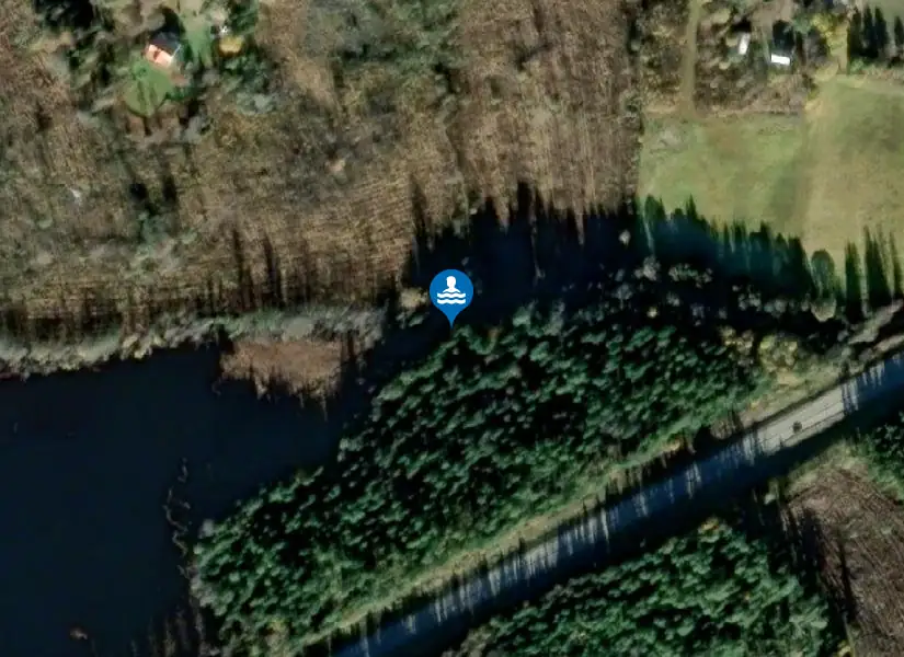 Gökbölesjön från satellit