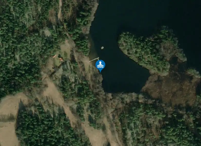 Götemaren från satellit