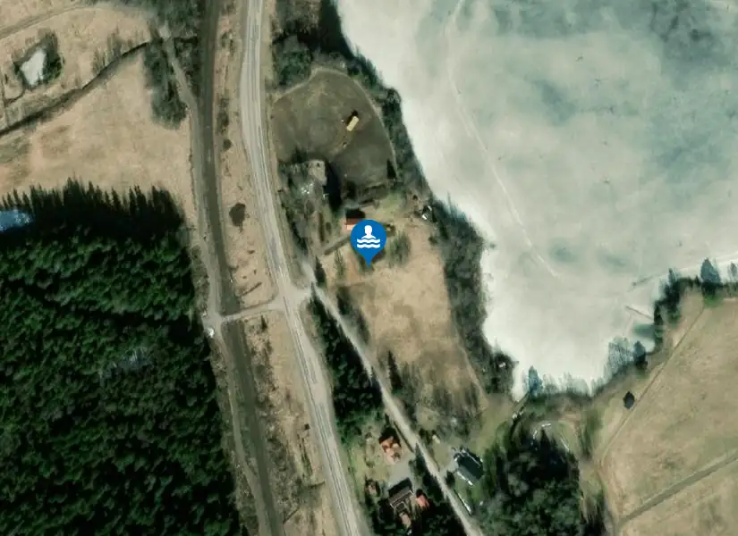 Halsjön från satellit