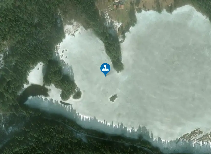 Hammartjärn från satellit