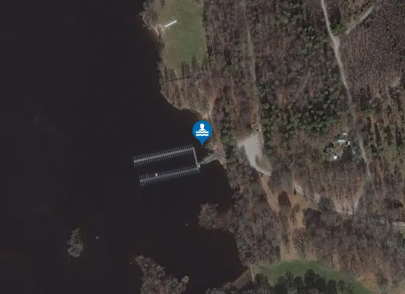 Helgasjön, Araby från satellit