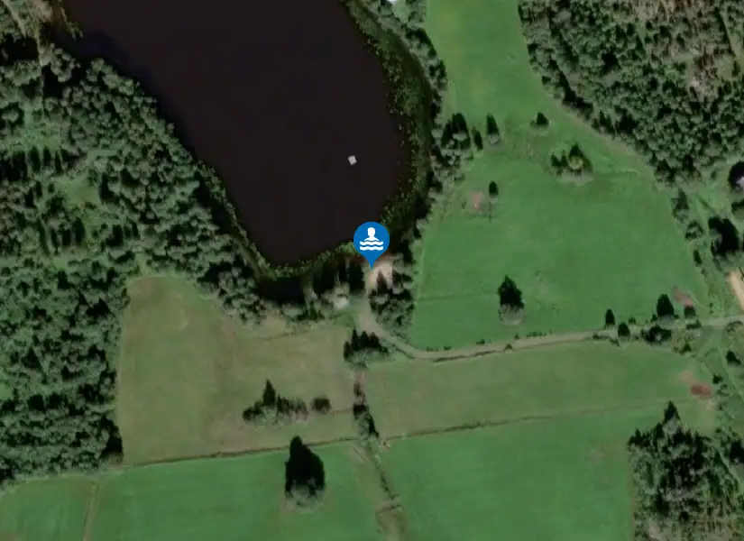 Hemsjön från satellit