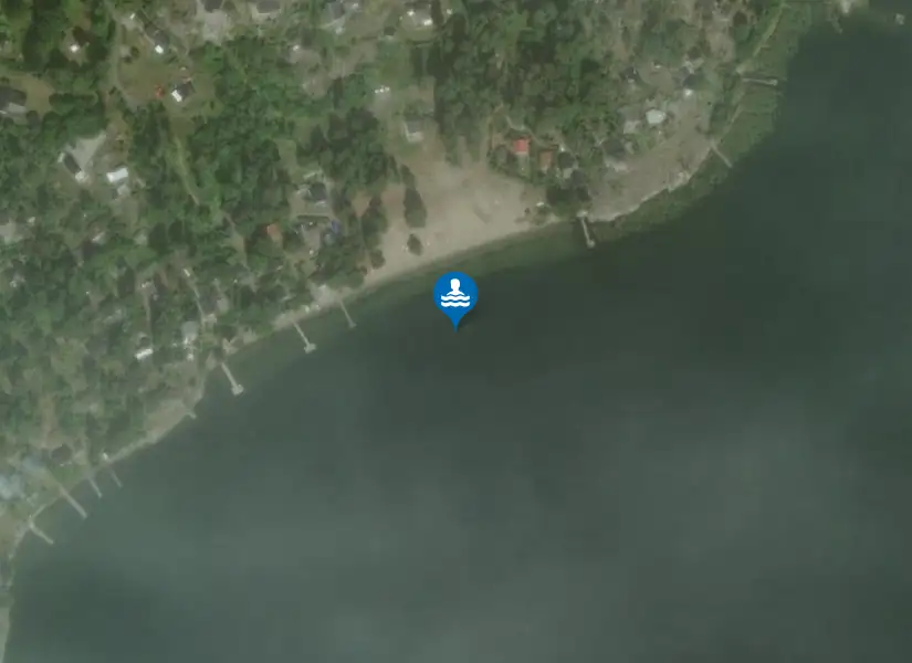 Himmerfjärden, Sandviken från satellit