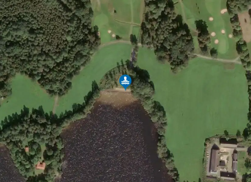 Hindsen, Näsbyholm från satellit