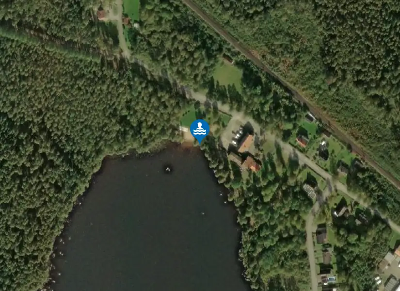 Hjortsberga från satellit