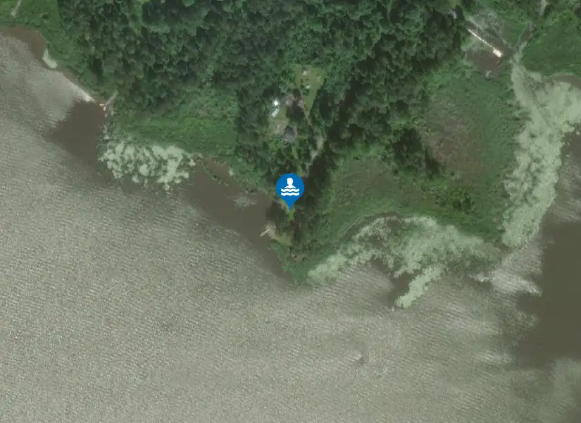 Hjälmaren, Åstabadet från satellit