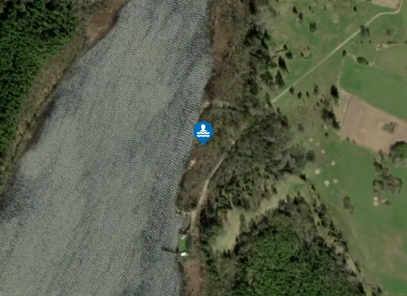 Hjälmåkrasjön, Fröderyd från satellit