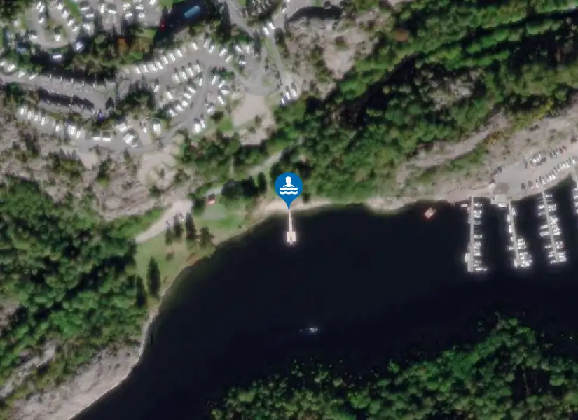 Holkedalen från satellit