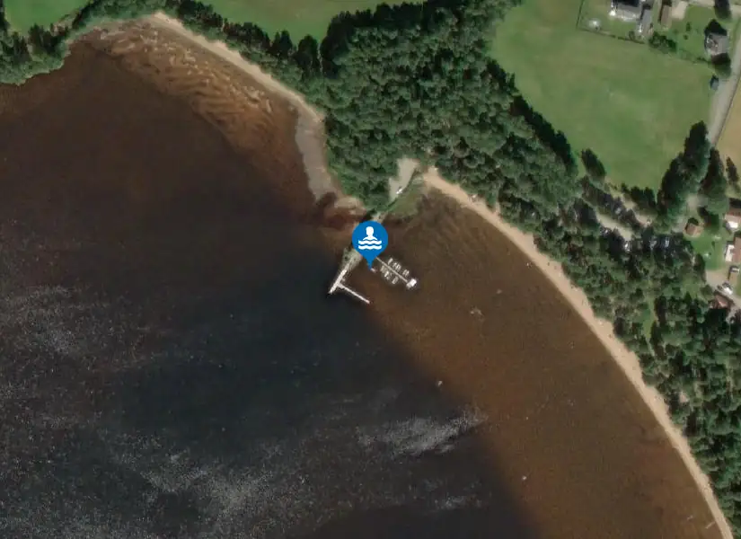 Holsjön från satellit