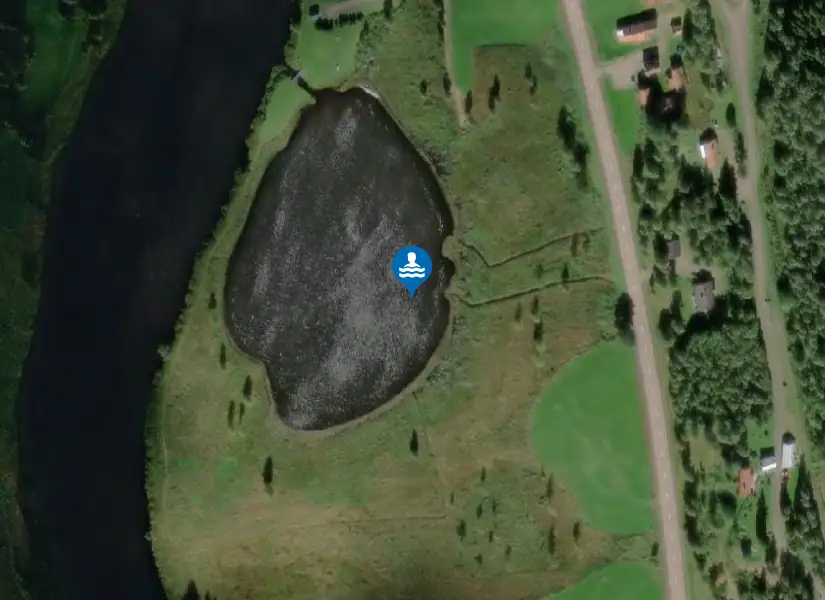 Hustjärn från satellit