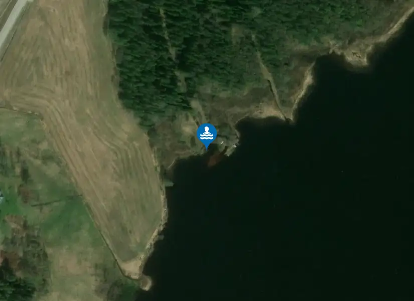 Aspasjön från satellit