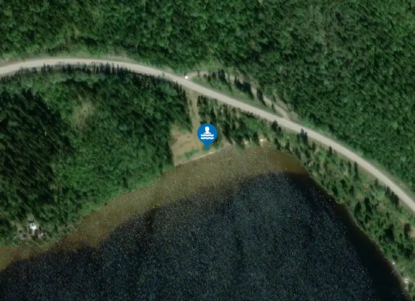 Häggsåssjön från satellit