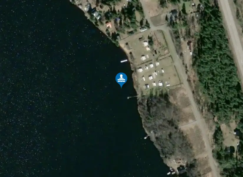 Högbacka från satellit