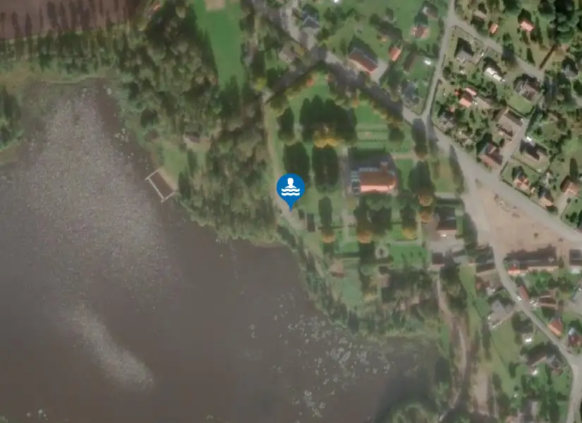 Ingatorpssjön från satellit