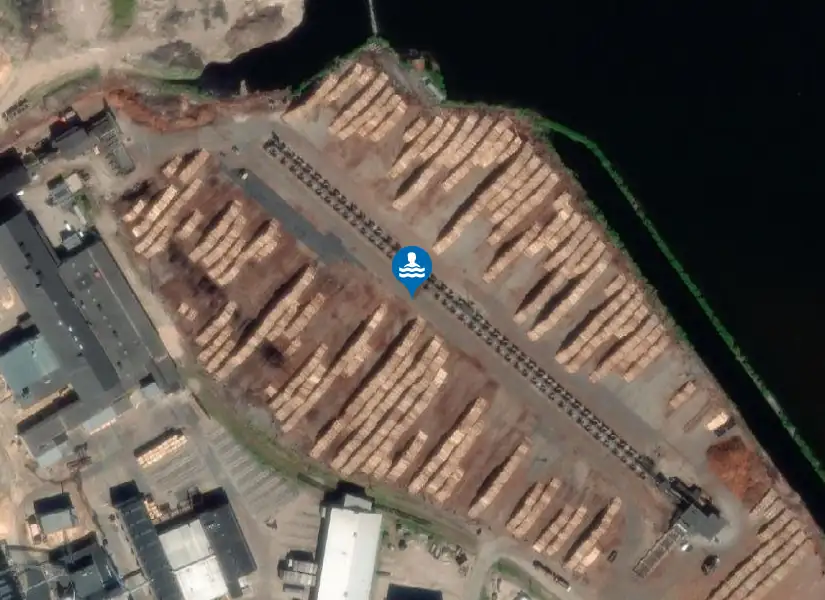 Insjön, Tunsta från satellit