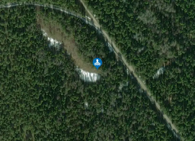 Klubbviken från satellit