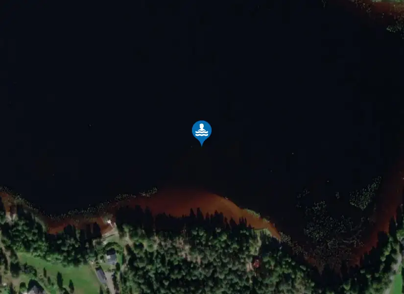 Kläggen Hultsand från satellit